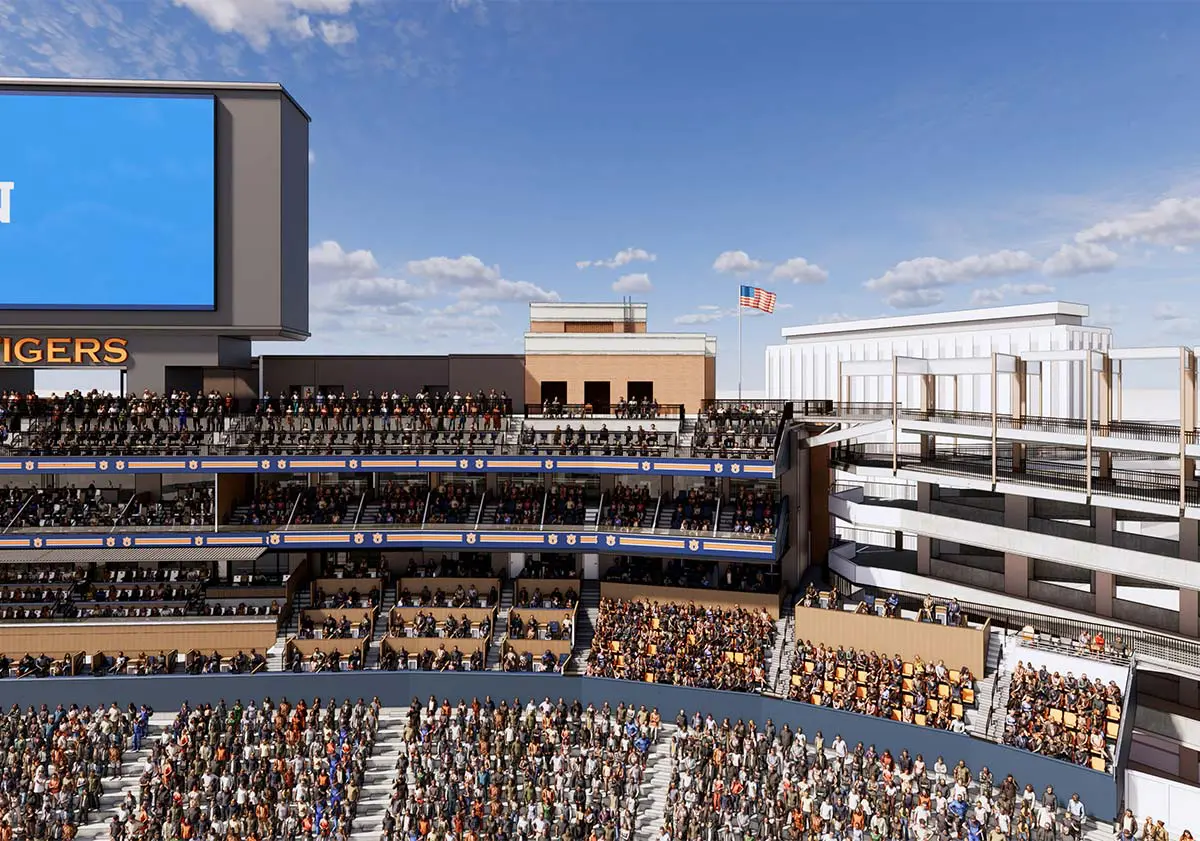 Connecting the Upper Decks Rendering