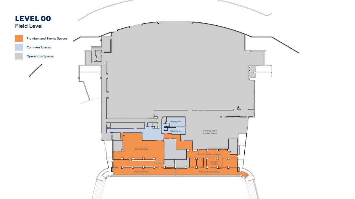 Level 00 Field Level layout