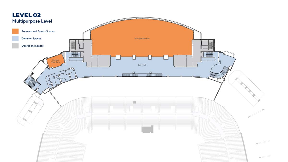 Level 02 Multipurpose Level layout