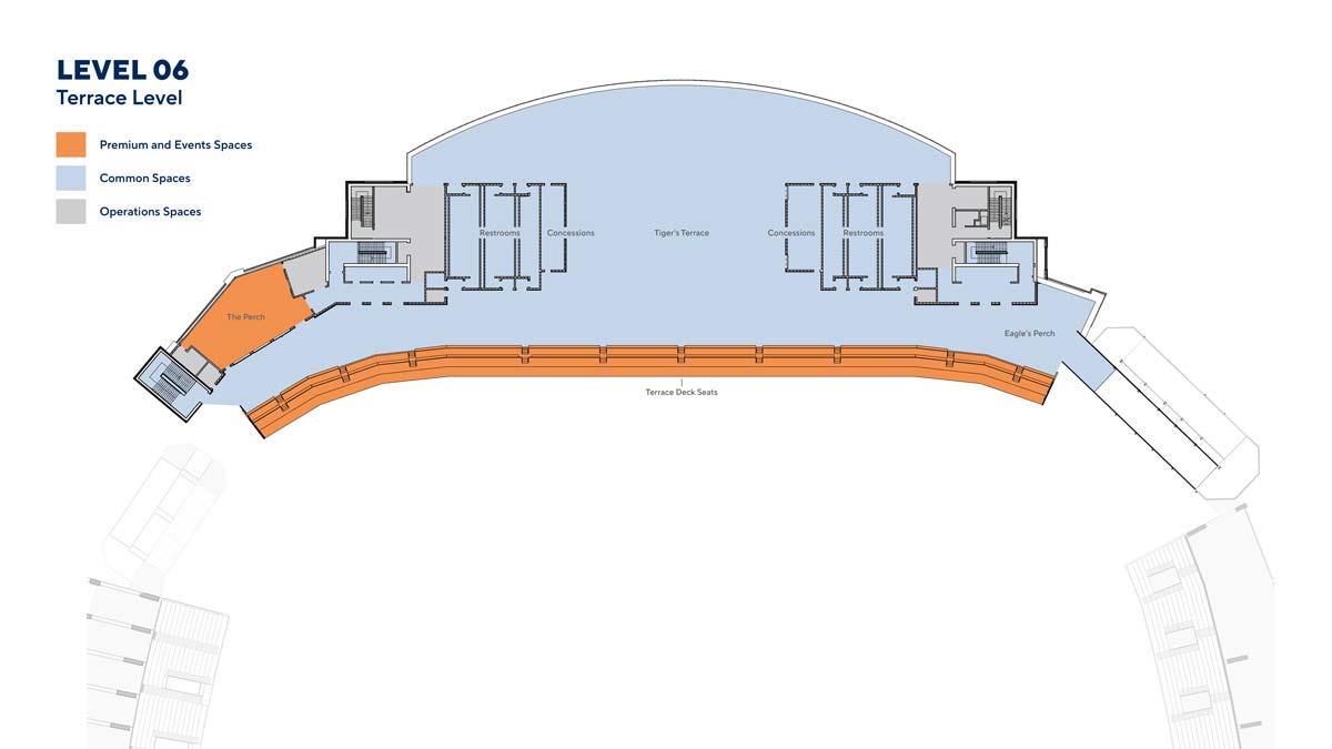 Level 06 Terrace Level layout